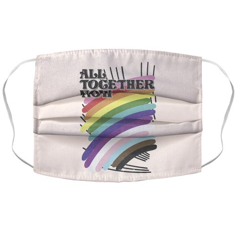 All Together Now Face Mask