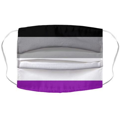 Asexual Pride Flag Face Mask