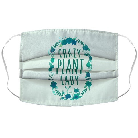 Crazy Plant Lady Face Mask