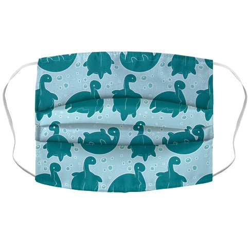 Cute Nessie Pattern Face Mask