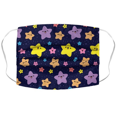 Cute Stars Pattern Face Mask