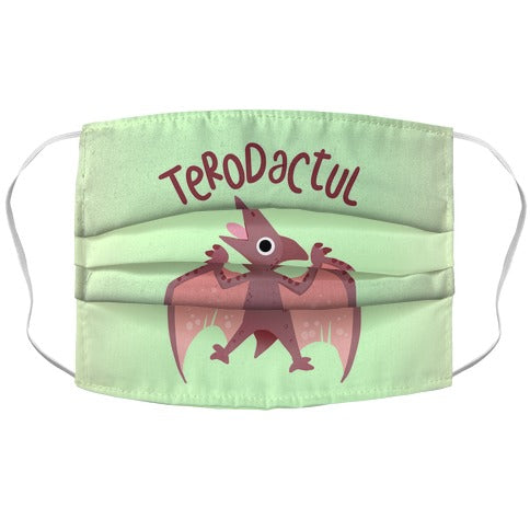 Derpy Animals Terodactul Face Mask