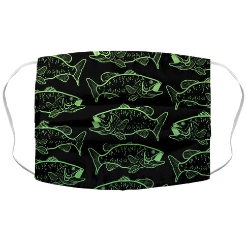 Gradient Bass Pattern Face Mask