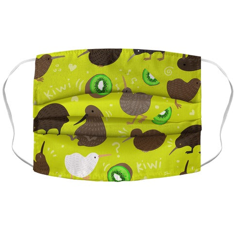 Kiwi Pattern Face Mask