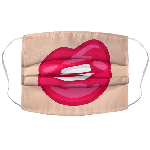 Lips (peach skin) Face Mask