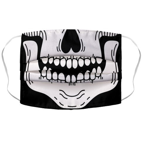 Skeleton Mouth Face Mask