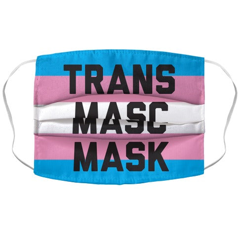 Trans Masc Mask Face Mask