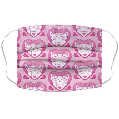 You Make My Heart Purr Face Mask