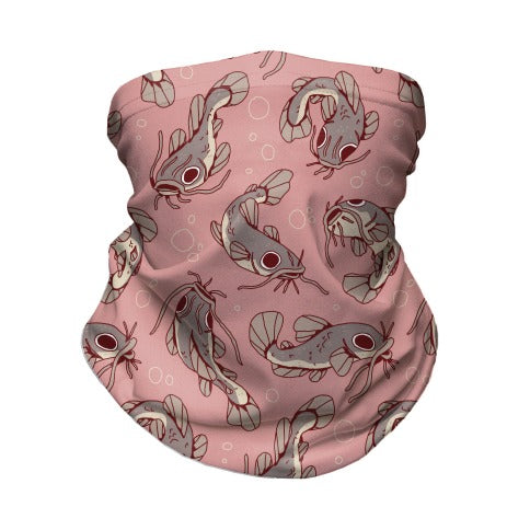 Catfish Pattern Neck Gaiter