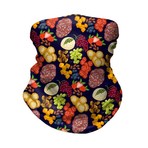 Charcuterie Board  Pattern Neck Gaiter
