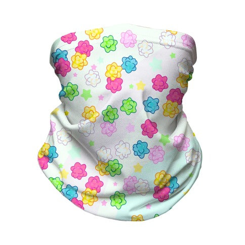 KonpeitÅ Candy Star Pattern Neck Gaiter