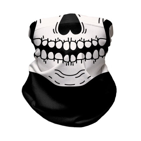 Skeleton Mouth Neck Gaiter