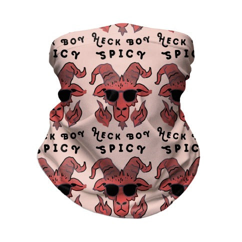 Spicy Heck Boy (With Cool Shades) Neck Gaiter