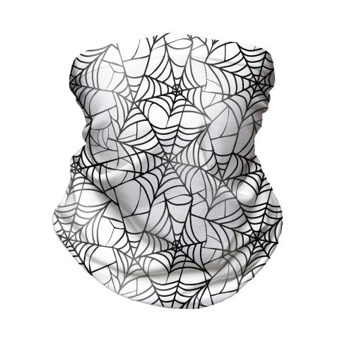 Spider Web Pattern Neck Gaiter