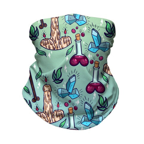 Wizard Penis Pattern Neck Gaiter