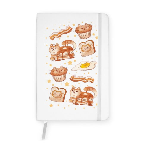 Breakfast Cats Notebook