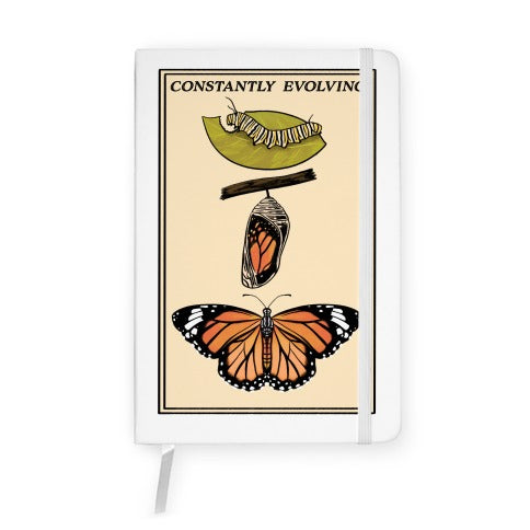 Constantly Evolving Monarch Butterfly Notebook