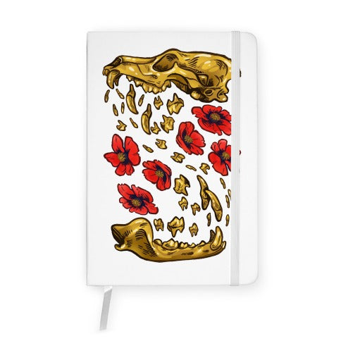 Coyote's Golden Skull Notebook