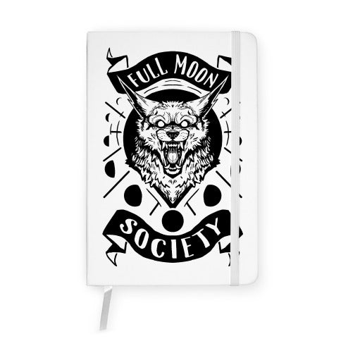 Full Moon Society Notebook