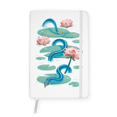 Garter Among Lily Pads Notebook