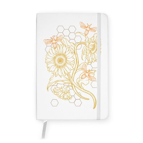 Honeybees & Sunflowers Notebook