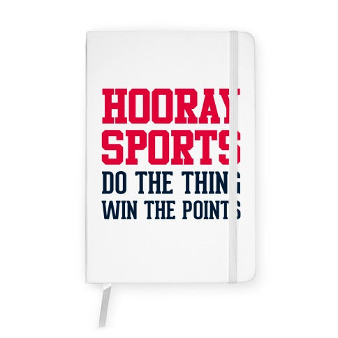 Hooray Sports Notebook