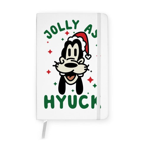 Jolly As Hyuck Goofy Parody Notebook