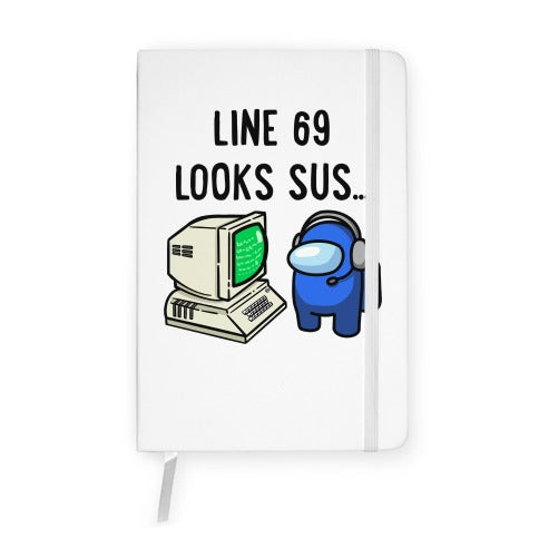 Sus Programmer Parody Notebook