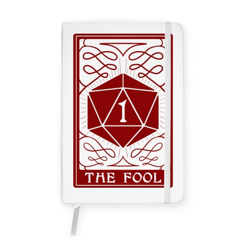 The Fool Nat1 Tarot Card Notebook