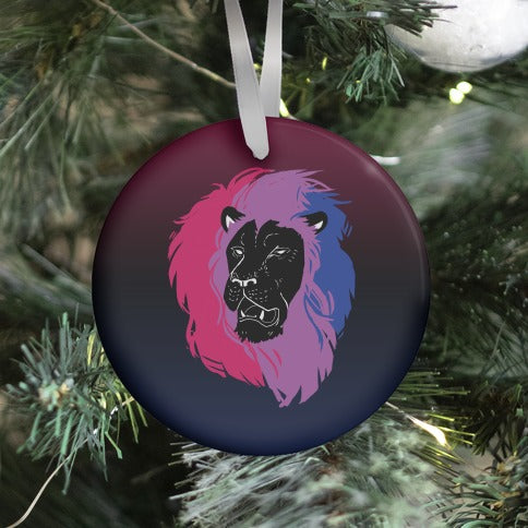Bisexual Lion Pride Ornament