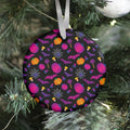 Bisexual Pride Halloween Pattern Ornament