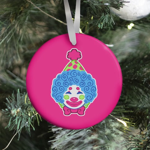 Clown Baby Blue Ornament