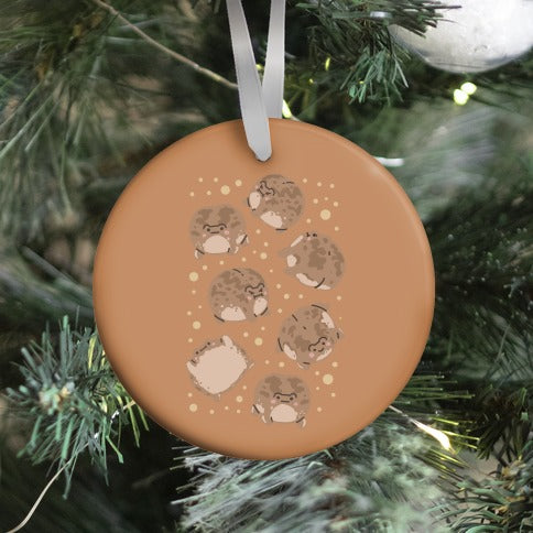 Desert Rain Frog Pattern Ornament
