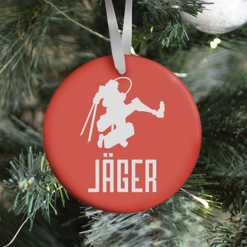 EREN JAEGER SILHOUETTE Ornament