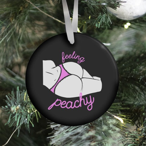 Feeling Peachy Ornament