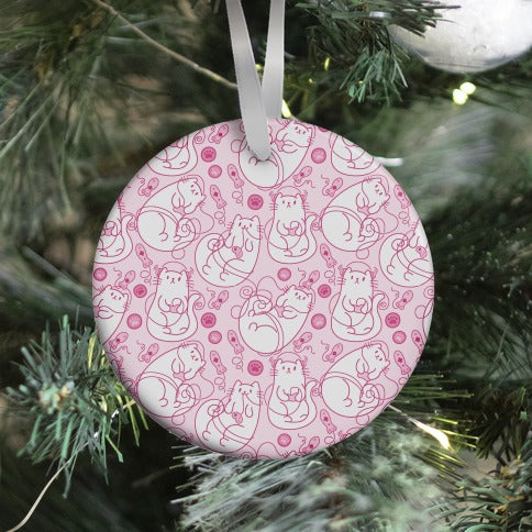 Gamer Cats Ornament