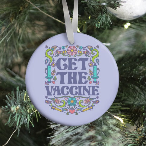 Get The Vaccine Ornament