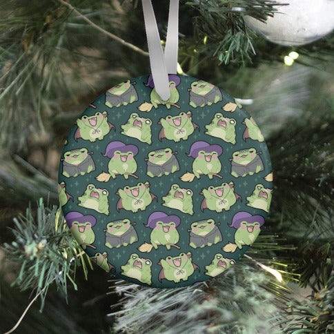 Halloween Frogs Ornament