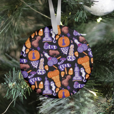 Halloweenies Pattern Ornament