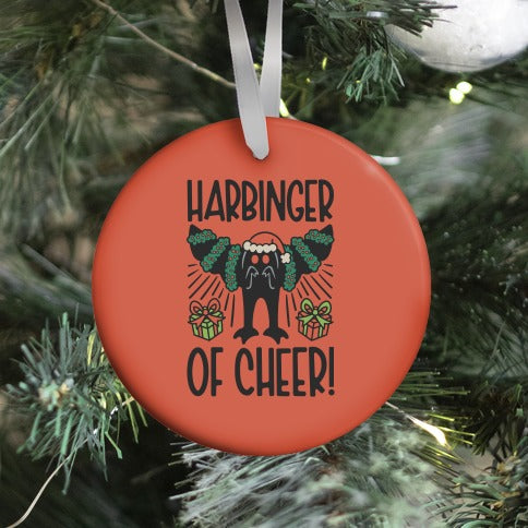 Harbinger of Cheer Mothman Parody Ornament