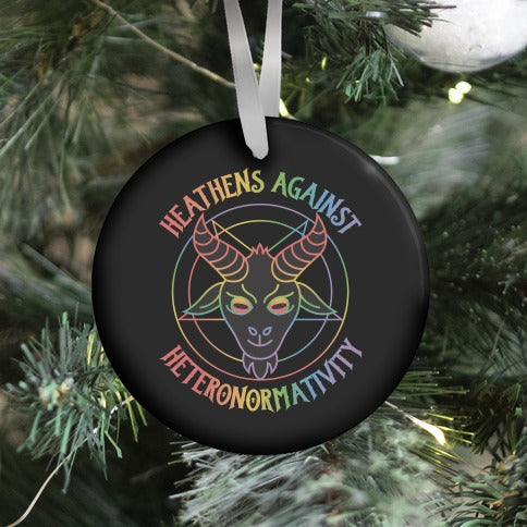 Heathens Against Heteronormativity Ornament