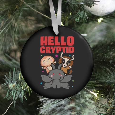 Hello Cryptid Ornament