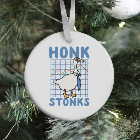 Honk Stonks Ornament