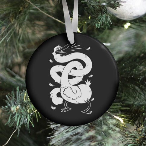 HONKTOBER: Rubber Hose Goose Ornament