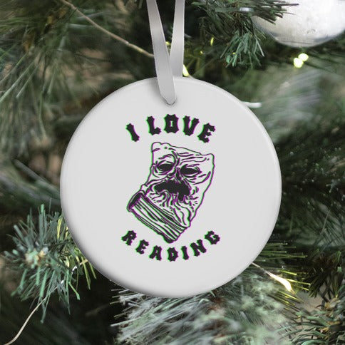 I Love Reading (The Necronomicon) Ornament