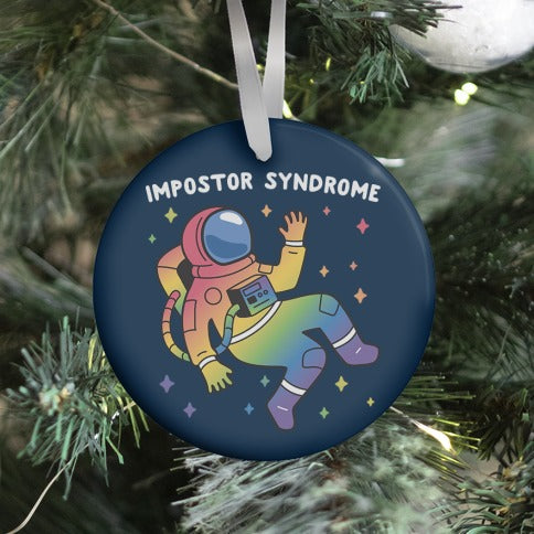 Impostor Syndrome Astronaut Ornament
