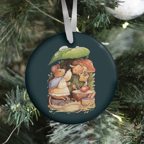 Mouse Tea Time Ornament