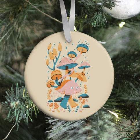 Mushroom Forest Spirits Ornament