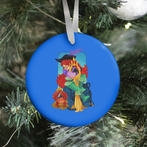 Princess Mermaid Bard  Ornament