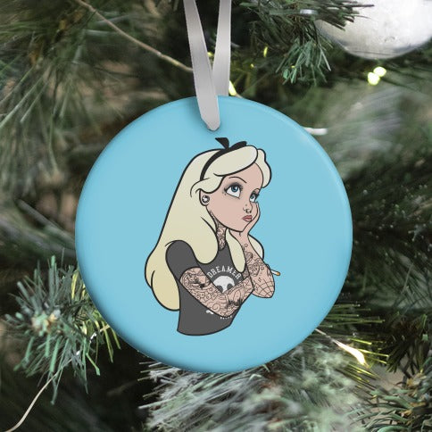 Punk Alice Parody Ornament